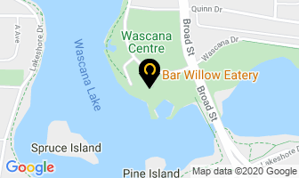 Willow On Wascana in Regina map