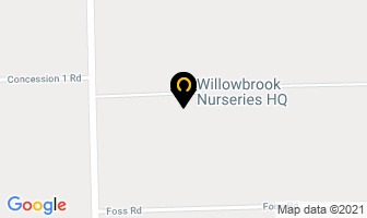 Willowbrook Nurseries Head Office in Pelham map