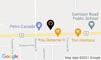 Willson International in Mississauga map