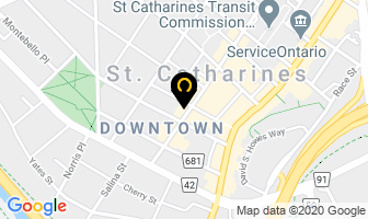 Wilson Blanchard Management Inc in St. Catharines map
