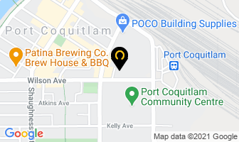 Wilson Centre Family Practice in Port Coquitlam map
