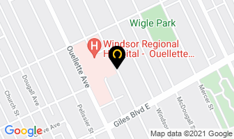 Wilson Robert J Dr in Grand Falls-windsor map