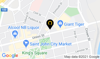 Wilson Theodore E in Saint John map