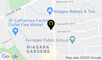 Wilson's Animal Hospital in St. Catharines map