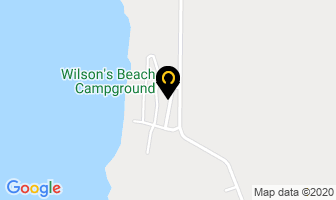 Wilson's Beach Campground in Qualicum Beach map