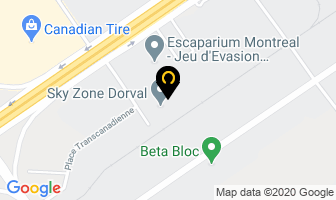 Wimgym in Dorval map
