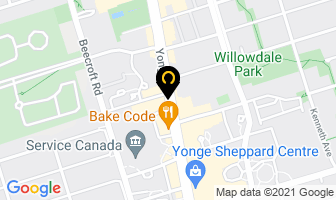 Winchester Financial in Orillia map