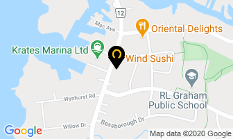 Wind Sushi in Amqui map