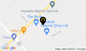 Windmill Cabinet Shop Ltd in Chatham-Kent map