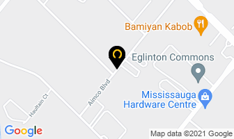 Windsor Factory Supply in Mississauga map