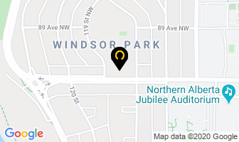 Windsor Park Community League in Kenora map