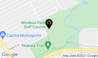 Windsor Park Nordic Centre in Winnipeg map