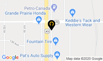 Windsor Rv in Grande Prairie map