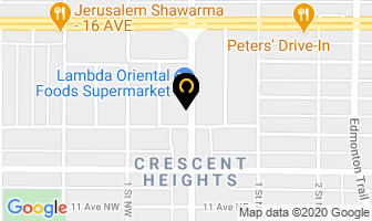 Wing Lai Ginseng Co Ltd in Calgary map