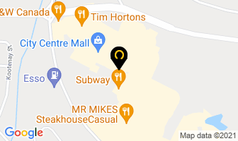 Wings Travel Service Ltd in Kitimat map