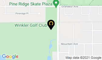 Winkler Golf Club in Blenheim map