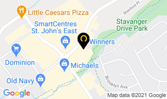 Winners in St. John's map