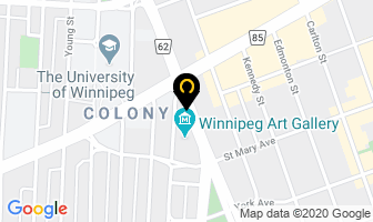 Winnipeg Art Gallery Art Classes-Studio Programs in Winnipeg map