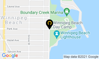 Winnipeg Beach Day Camp in Winnipeg Beach map