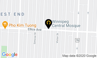 Winnipeg Central Mosque in Winnipeg map