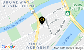 Winnipeg Dental Imaging Centre Inc in Winnipeg map