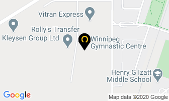 Winnipeg Gymnastic Center in Winnipeg map