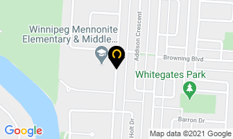 Winnipeg Mennonite Elementary & Middle Schools in Winnipeg map