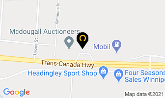 Winnipeg West Automotive Group in Headingley map