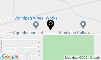 Winnipeg Wheel Works in Winnipeg map