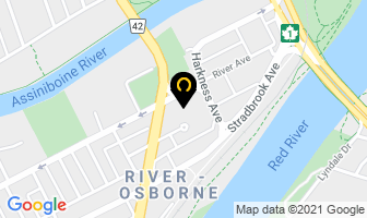 Winnipeg Winter Club in Winnipeg map