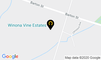 Winona Vine Estates in Hamilton map