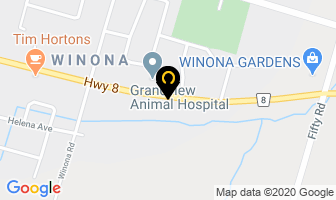 Winona Wood in Hamilton map