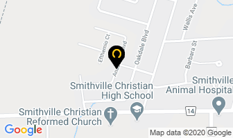 Winspear Homes in Smithville map