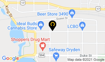 Winters & Company Chartered Accountants in Dryden map