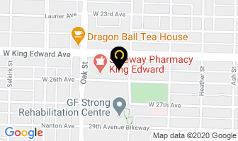 Winthrope Contact Lens in Toronto map