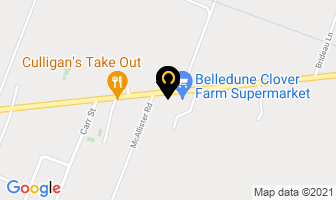 Winton Building Supplies in Belledune map
