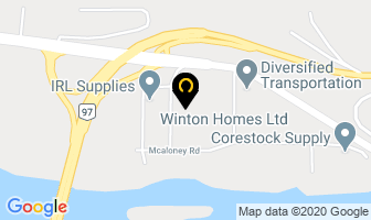 Winton Homes Ltd in Prince George map