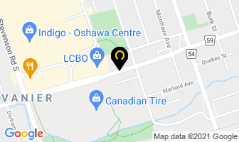 Winzen Property Mgmt Gibb in Oshawa map