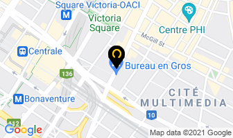 Wirth M F Rail Corp in Montreal map