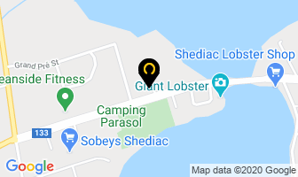 Wishing Star Campground in Shediac map