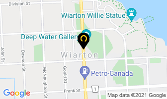 With Love in Wiarton map