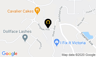 Wives Unlimited Cleaning Services in Victoria map