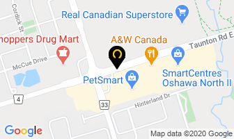 Wok Box in Oshawa map