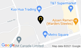 Wolf Canada Network in Markham map