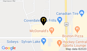 Wolf Creek Building Supplies in Sylvan Lake map