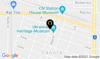 Wolkowski Funeral Service in Canora map