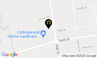 Wolseley Canada in Collingwood map