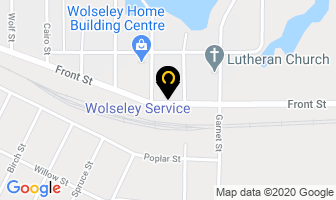 Wolseley Service in Wolseley map
