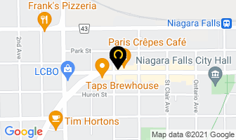 Wonder Buds Cannabis Co. in Niagara Falls map