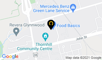 Wonderland Dance Company in Markham map